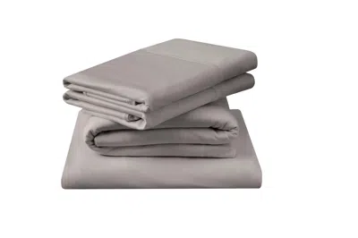 Ashley Tempur-pedic Tempur-adapt Luxe 3-piece Full Sheet Set In Gray