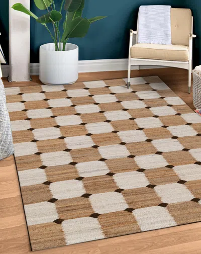Ashley Terra By Obeetee Bordo 2'1" X 3' Area Rug In Brown