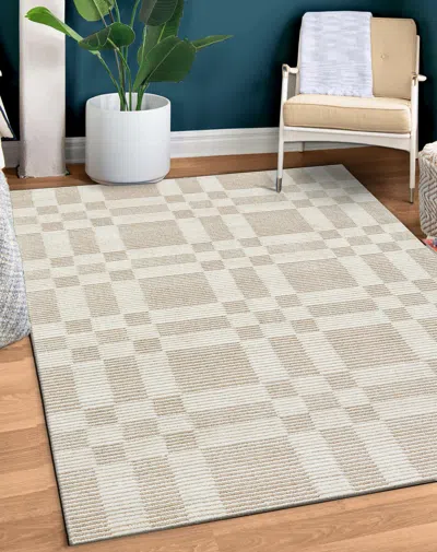 Ashley Terra By Obeetee Easta 7'11" X 9'9" Area Rug In Neutral