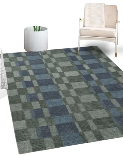 Ashley Terra By Obeetee Gemo 7'10" X 9'9" Area Rug In Green