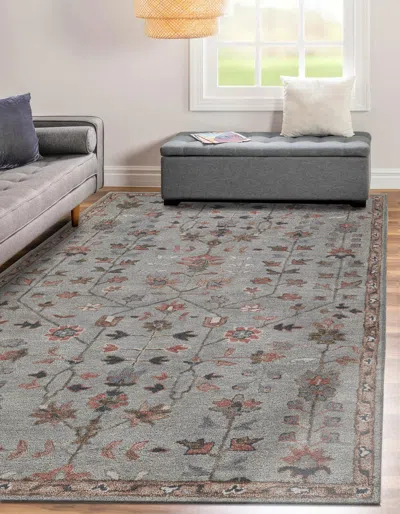 Ashley Terra By Obeetee Siba 2'6" X 8' Runner Rug In Blue