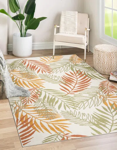 Ashley Terra By Obeetee Vines 2' X 3' Area Rug In Multi
