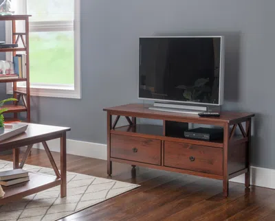 Ashley Titan 44" Tv Stand In Brown