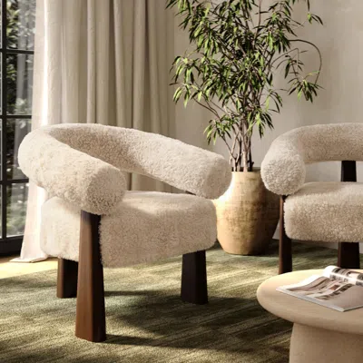 Ashley Tov Furniture Spara Accent Chair In Neutral