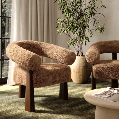 Ashley Tov Furniture Spara Accent Chair In Brown