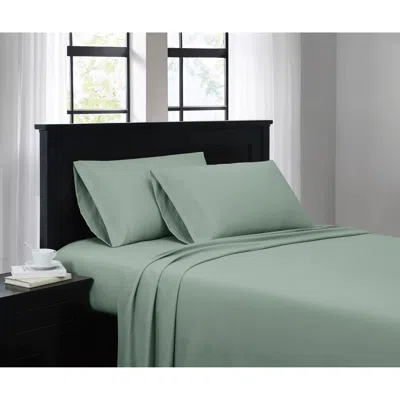 Ashley Truly Soft 2-piece Twin Sheet Set In Green