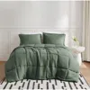 Ashley Truly Soft Solid 2-piece Twin Comforter Set In Green
