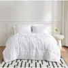 Ashley Truly Soft Solid 3-piece Full/queen Comforter Set In White