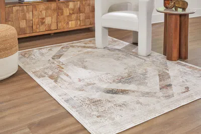 Ashley Varnwood 5' X 7' Rug In Multi