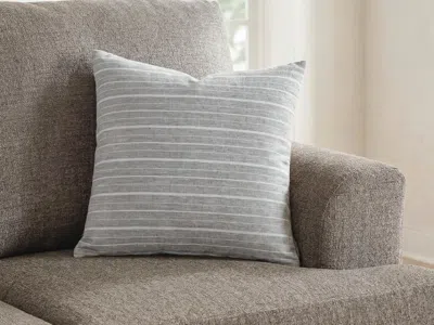 Ashley Vernthrone Pillow In Gray