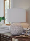 Ashley Vien Table Lamp In Brown