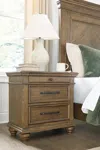 Ashley Waynely Nightstand In Brown