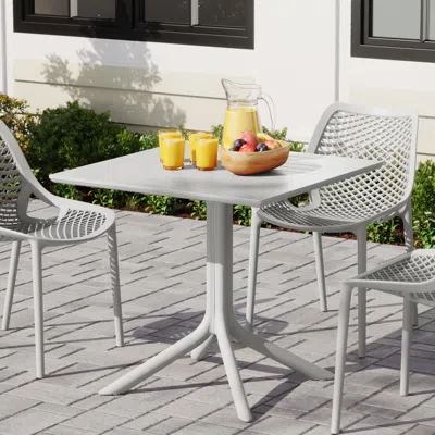 Ashley Westin Furniture Isla Square Outdoor Dining Table In Gray