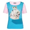 Ashley Williams Baby Tee In Multi