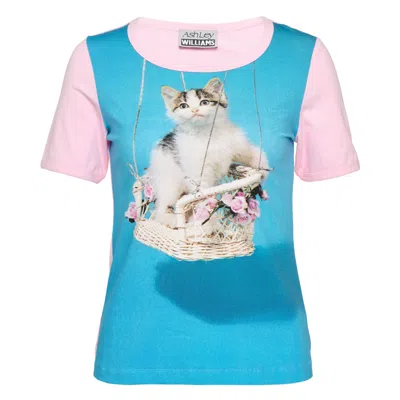 Ashley Williams Baby Tee In Multi