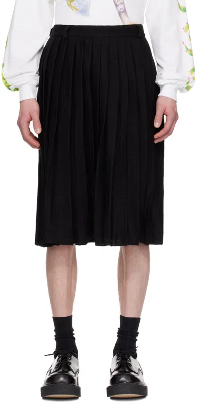 Ashley Williams Black Xtreme Midi Skirt