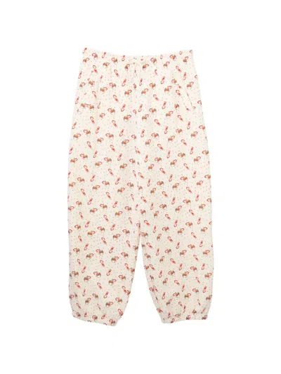 Ashley Williams Graphic-print Track Pants In Neutral