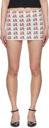 Ashley Williams I Heart Me Fleece Miniskirt In Grey I Heart Me