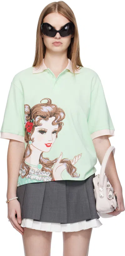 Ashley Williams Green Lady Polo