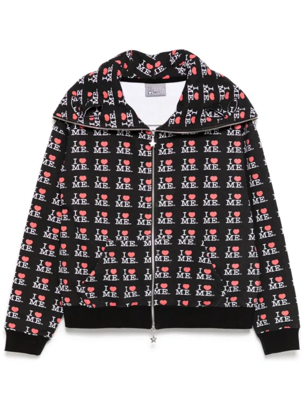 トップス Ashley Williams I Heart MeBlackButterfly Ashley Williams I Heart Me Butterfly Hoodie In Black | ModeSens