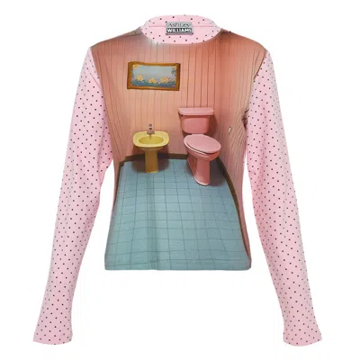 Ashley Williams Long Sleeve T-shirt In Pink