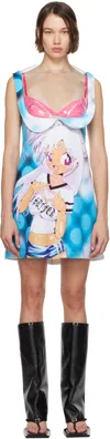 Ashley Williams Multicolored Manga Melody Minidress In Multi