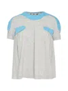 Ashley Williams Pillbox Panelled T-shirt In Multi