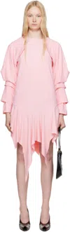 Ashley Williams Pink Wing Minidress In Pink