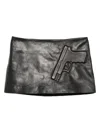 Ashley Williams Protection Mini Skirt In Black
