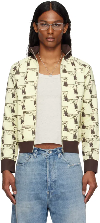 Ashley Williams Yellow Gun Track Jacket