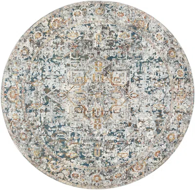 Ashley World Needle Palma 7'10" Round Rug In Multi