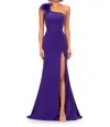 Ashleylauren One Shoulder Prom Dress In Orchid (purple) In Multi