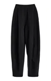 Ashlyn Blaine Paneled Cady Pants In Black