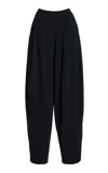 Ashlyn Blaine Wide-leg Tailored Pants In Black