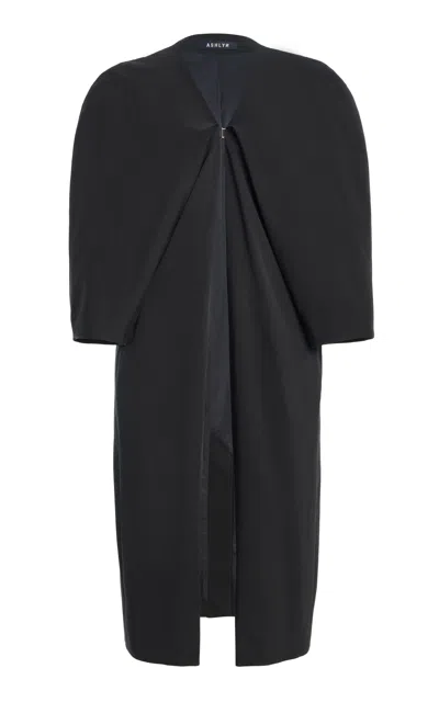 Ashlyn Blythe Cotton Coat In Black