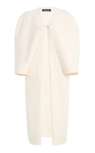 Ashlyn Blythe Cotton Coat In White