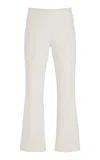 Ashlyn Cade Kick Flare Pants In Ivory