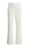 Ashlyn Cade Kick Flare Tailored Pants In White