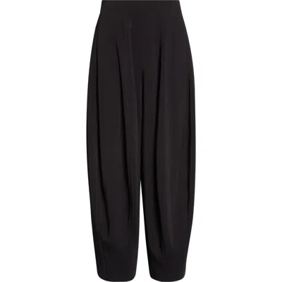 Ashlyn Pallin Pleated Pants In Black