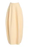 Ashlyn Suzu Maxi Skirt In Yellow