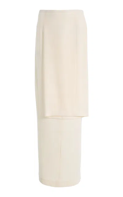 Ashlyn Twisted Knit Maxi Skirt In Pattern