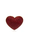 Ashna Mehta 18k Rose Gold  Ruby Heart Customized Bag Bijoux