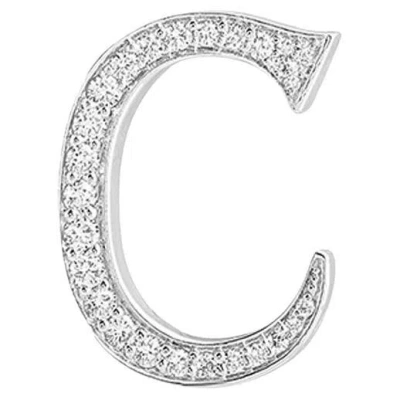 Pre-owned Ashna Mehta Alphabet 'c' Bag Bijoux With Natural Diamonds In Multi