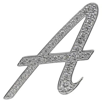 Pre-owned Ashna Mehta Alphabet Customized Cursive Bag Bijoux In Multi