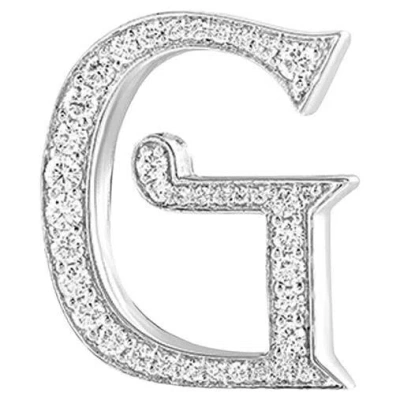 Pre-owned Ashna Mehta Alphabet 'g' Bag Bijoux With Natural Diamonds In Multi