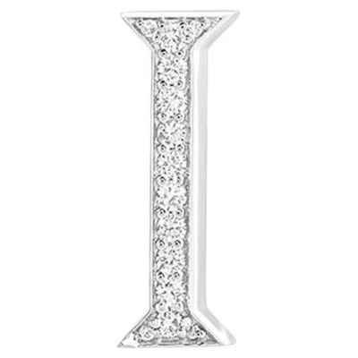 Pre-owned Ashna Mehta Alphabet 'i' Bag Bijoux With Natural Diamonds In Multi