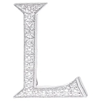 Pre-owned Ashna Mehta Alphabet 'l' Bag Bijoux With Natural Diamonds In Multi