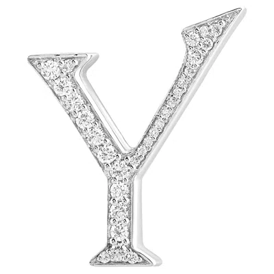 Pre-owned Ashna Mehta Alphabet 'y' Bag Bijoux With Natural Diamonds In Multi