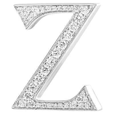Pre-owned Ashna Mehta Alphabet 'z' Bag Bijoux With Natural Diamonds In Multi