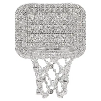 Pre-owned Ashna Mehta Basketball Hoop Customized Bag Bijoux In Multi